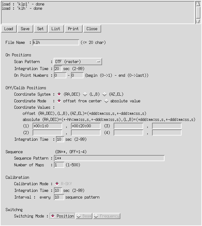 Fig. 3-1: Scan Table